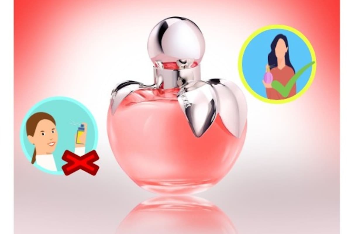 ¿Cuál es la forma correcta de usar perfume?