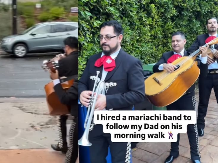 “Le contrató un mariachi que lo seguía a todas partes”: Joven le juega una broma a su padre