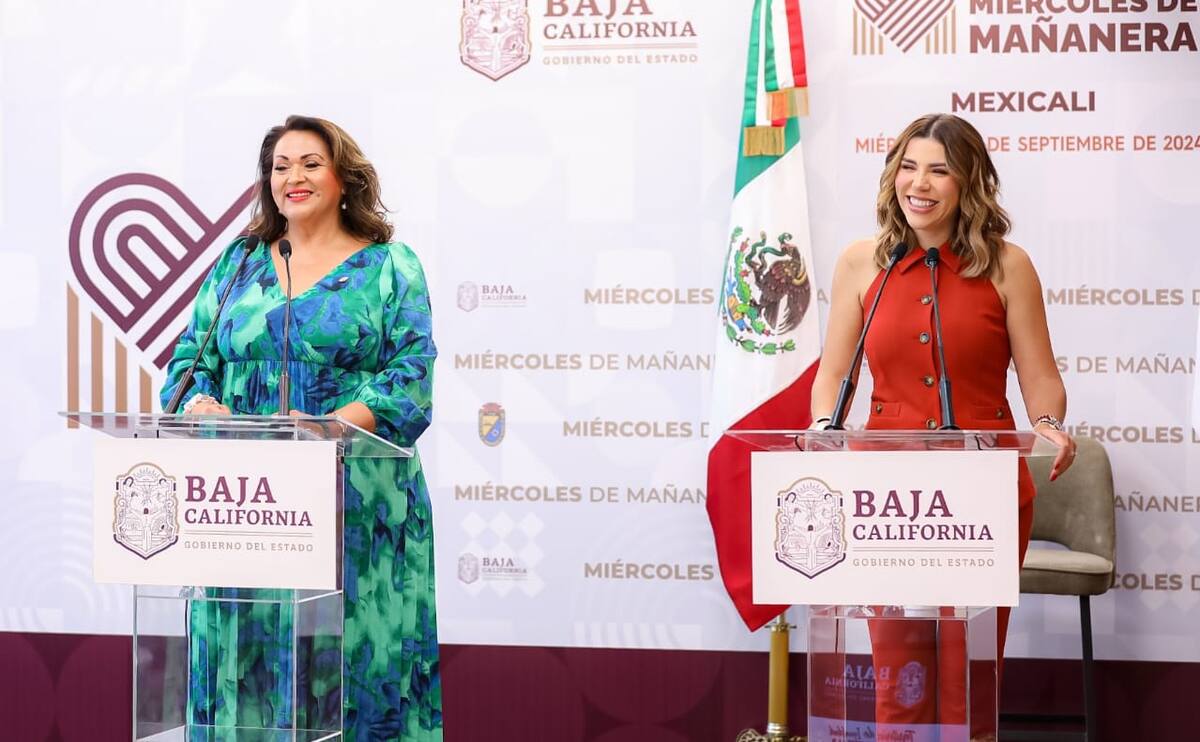 Marina del Pilar Ávila Olmeda, gobernadora de Baja California compartió en su conferencia matutina los detalles del evento junto a Alma Delia Ábrego, titular de la Secretaria de Cultura.