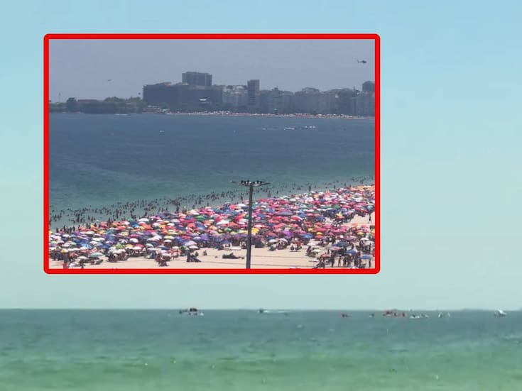 Avión ultraligero cae al mar frente a Copacabana; muere el piloto en Río de Janeiro