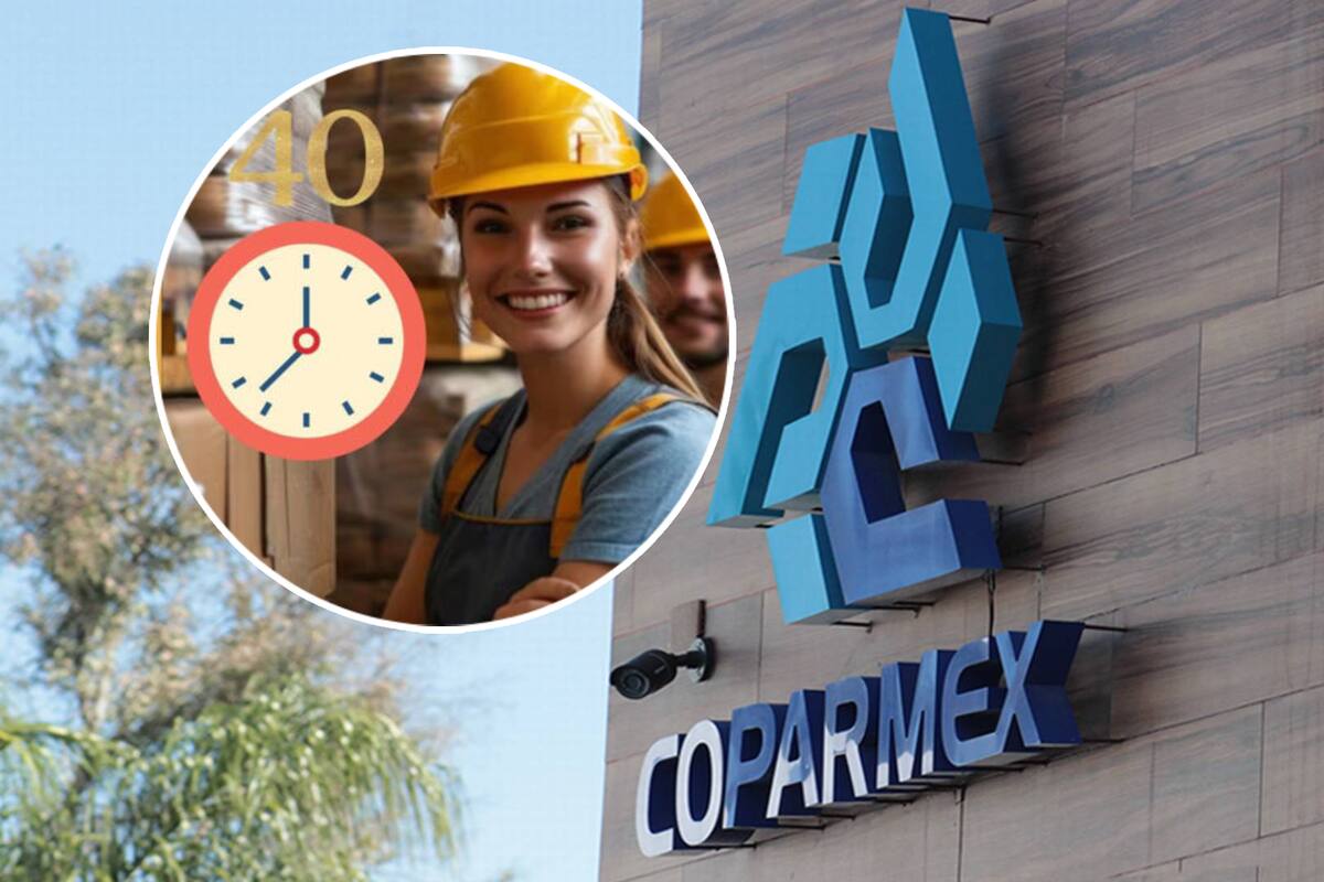 Jornada laboral de 40 horas desata la reacción de Coparmex para implementarse e insiste en estos “riesgos”