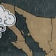 Caen lluvias al sur de Sonora y podrían llegar a Hermosillo el lunes por la tarde