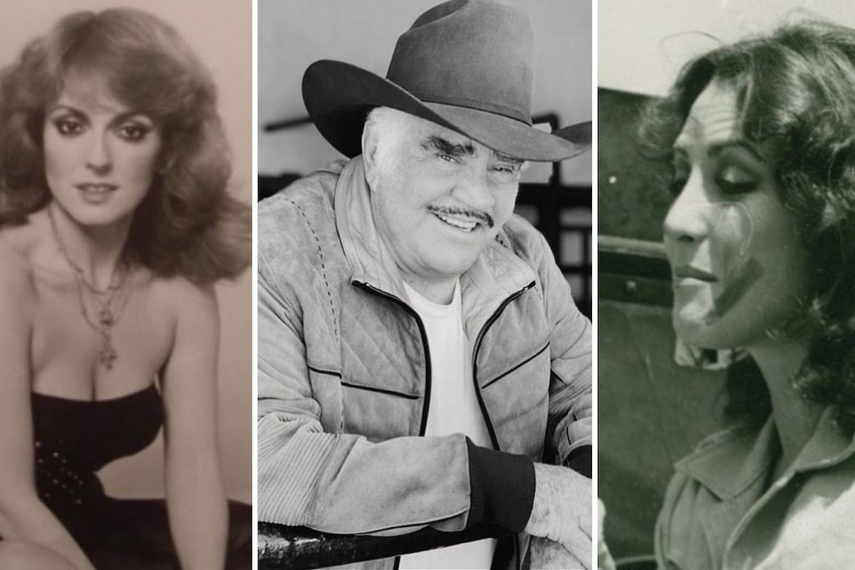 Los supuestos amores de Vicente Fernández: de Angélica María a Merle Uribe