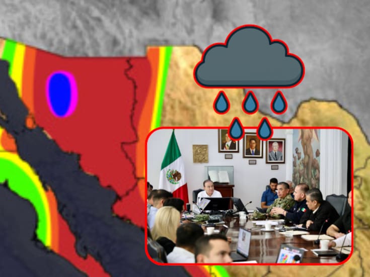Raymond pone en alerta a Sonora: despliegan más de 6 mil elementos ante ciclón tropical y riesgo de lluvias torrenciales
