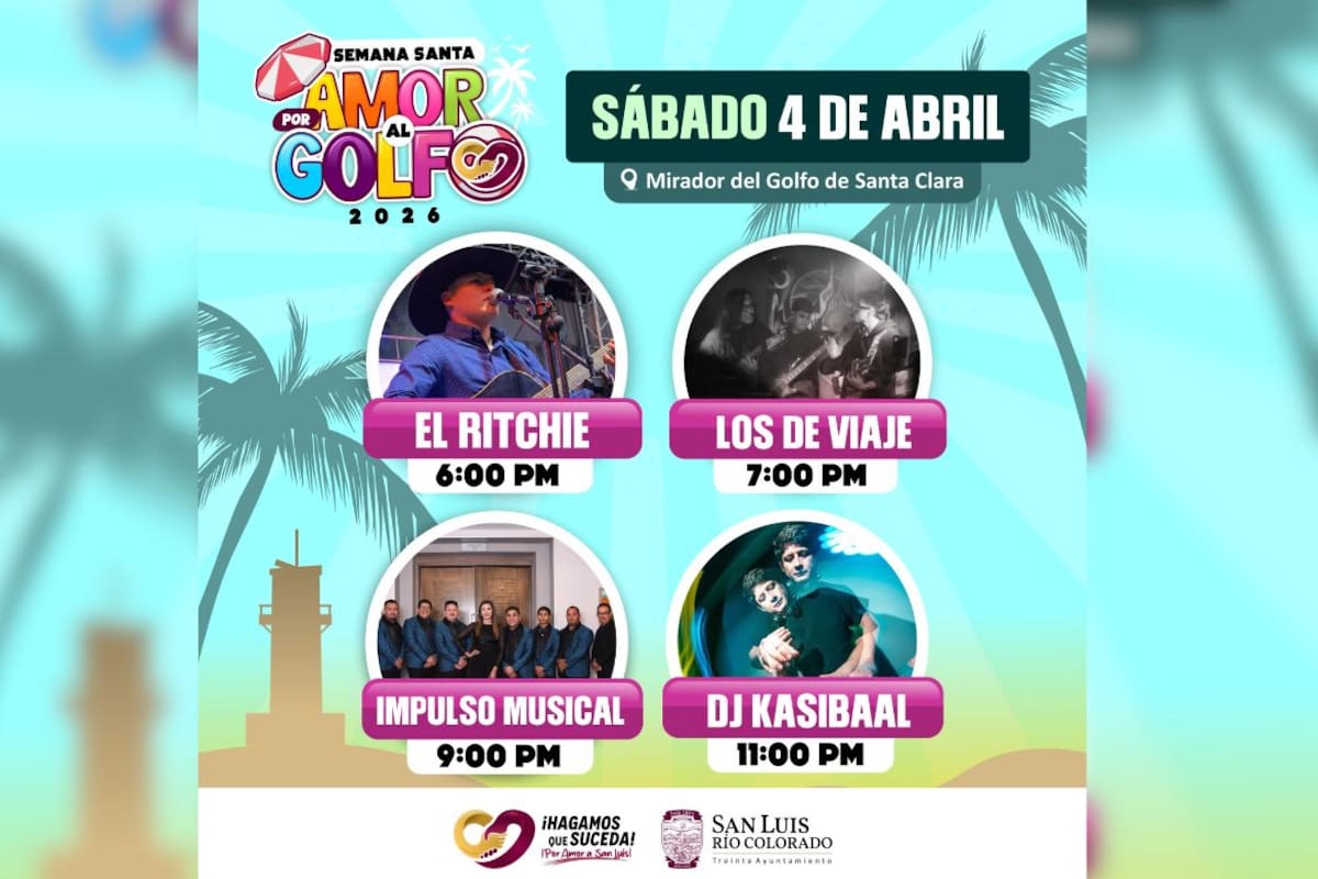 Música en vivo y emprendedores locales en el Mirador del Golfo de Santa Clara