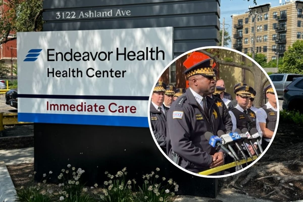 Un hombre detenido por robo disparó contra policías dentro de un hospital en Chicago y mató a un oficial antes de huir y ser capturado por un equipo SWAT en una vivienda cercana