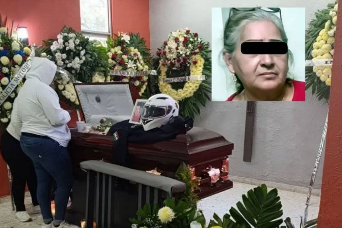 Madre huye con 50 mil pesos reunidos para el funeral de su hijo policía en Nuevo León