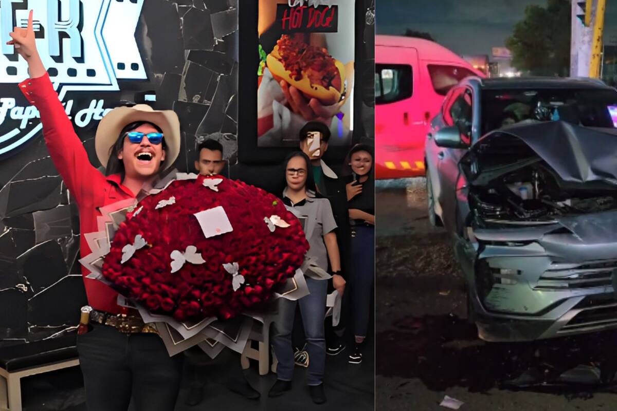 Influencer de ‘Flores El Patrón’ sufre fuerte accidente automovilístico en CDMX