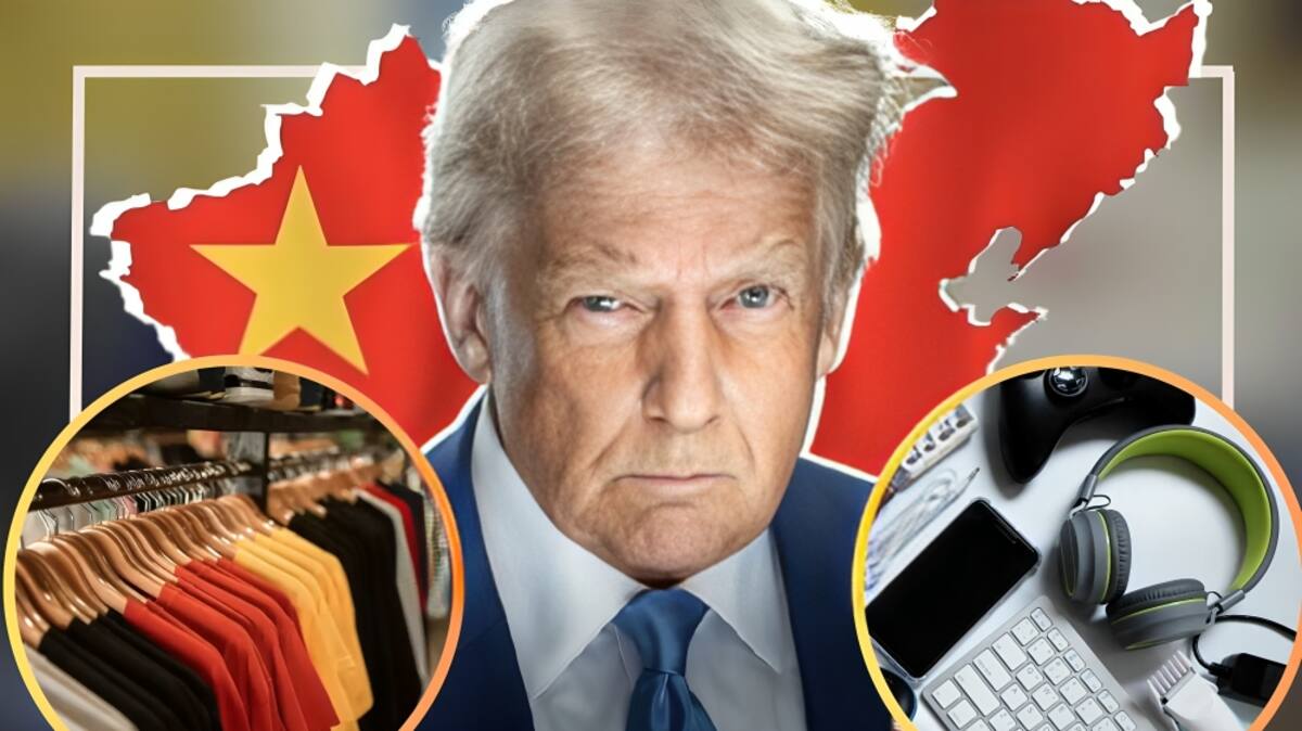 Ropa y productos electrónicos importados de China tambien subirán de precio por aranceles