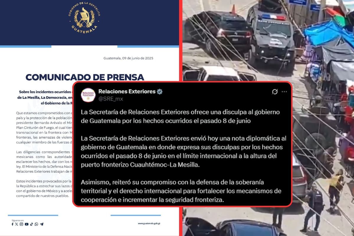 México ofrece disculpas oficiales a Guatemala por incidente fronterizo en La Mesilla