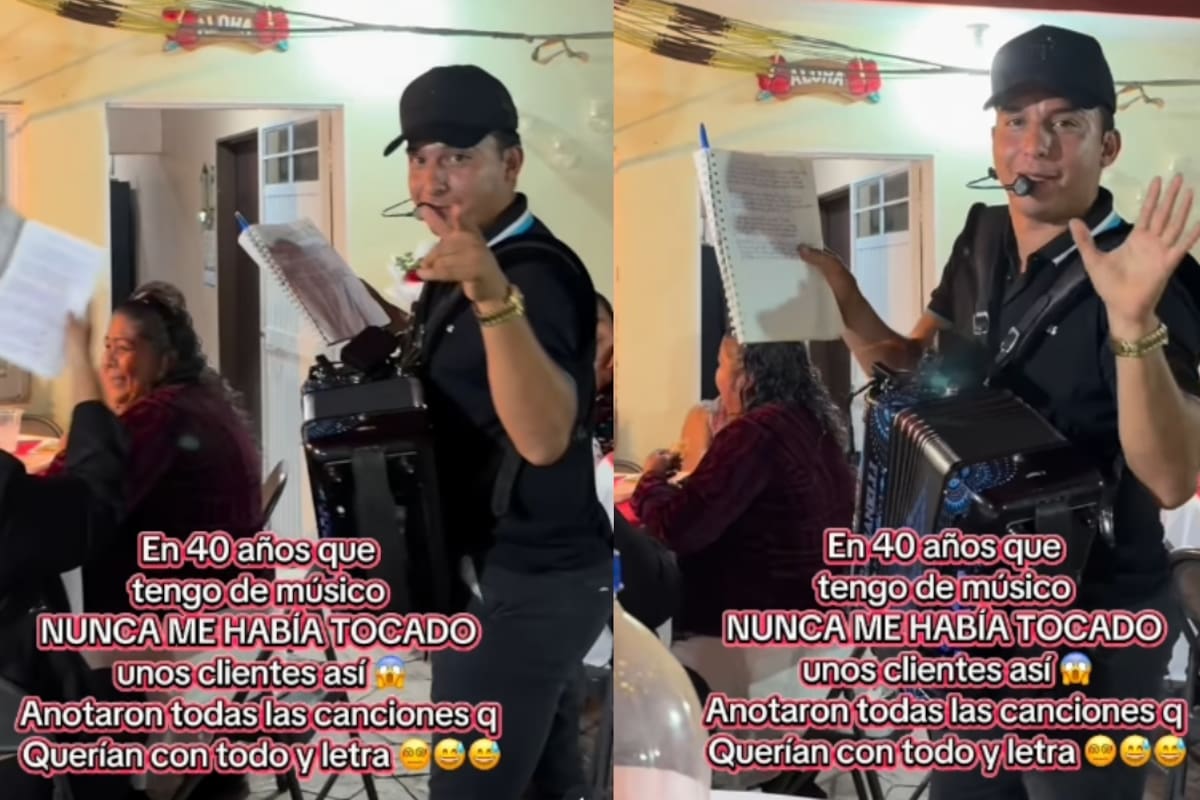“Traían la letra y las canciones anotadas en un cuaderno, listos para pedir la que querían”: Músico que amenizaba una fiesta en casa deja en evidencia la táctica de una familia
