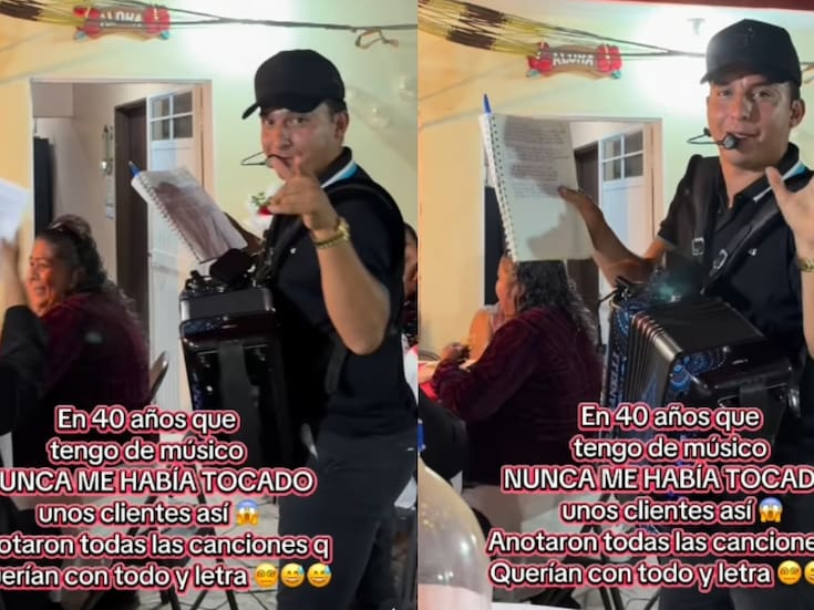“Traían la letra y las canciones anotadas en un cuaderno, listos para pedir la que querían”: Músico que amenizaba una fiesta en casa deja en evidencia la táctica de una familia