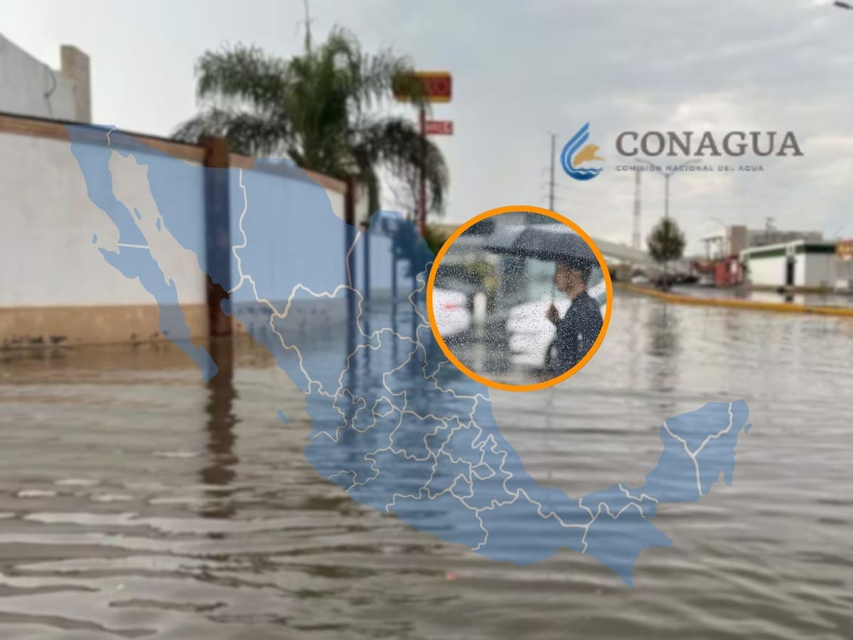 El monzón mexicano provoca fuertes lluvias en diversas regiones del País. | Crédito: El Universal/Canva/Especial