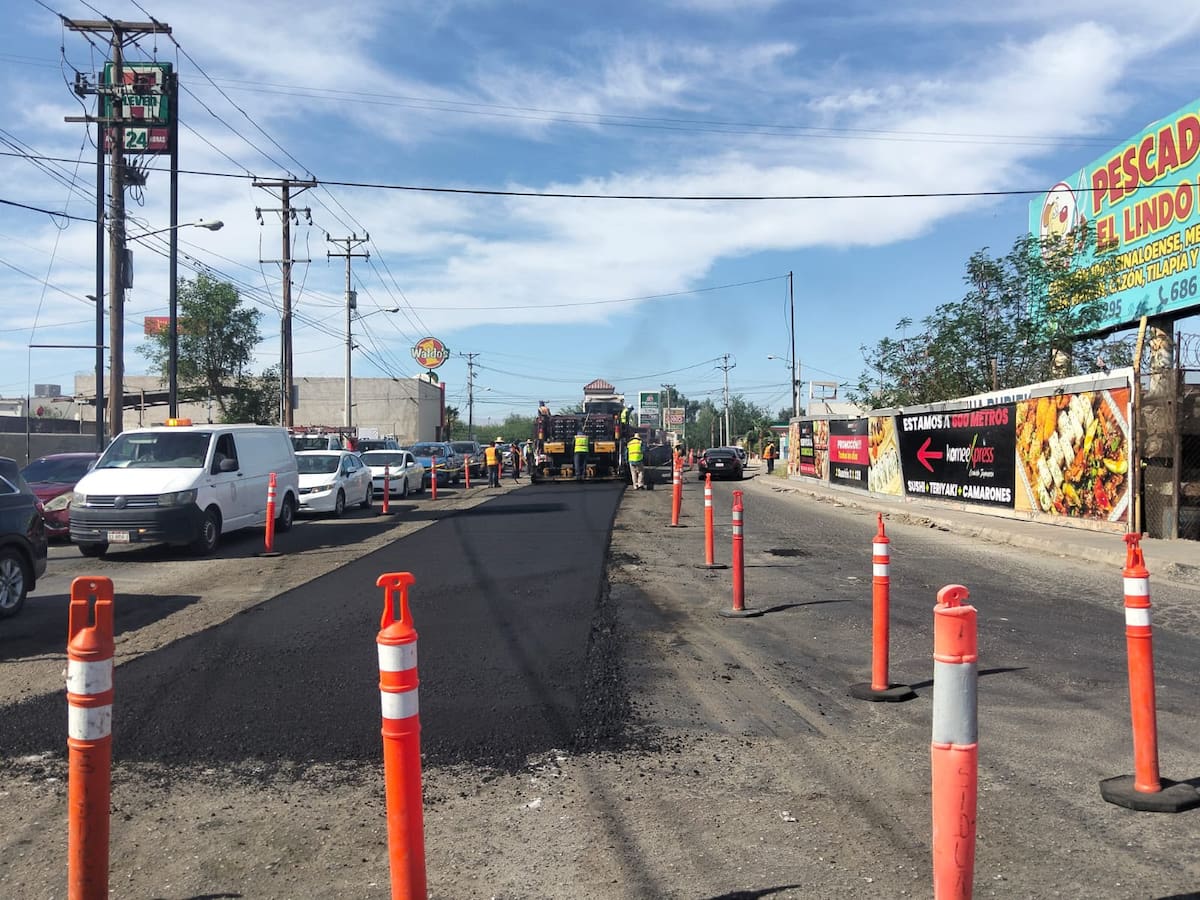 La obra contempla el tramo desde la carretera Mexicali-San Luis Río Colorado hasta la avenida 5 de Mayo, en el fraccionamiento Ángeles de Puebla.│Foto: Cortesía