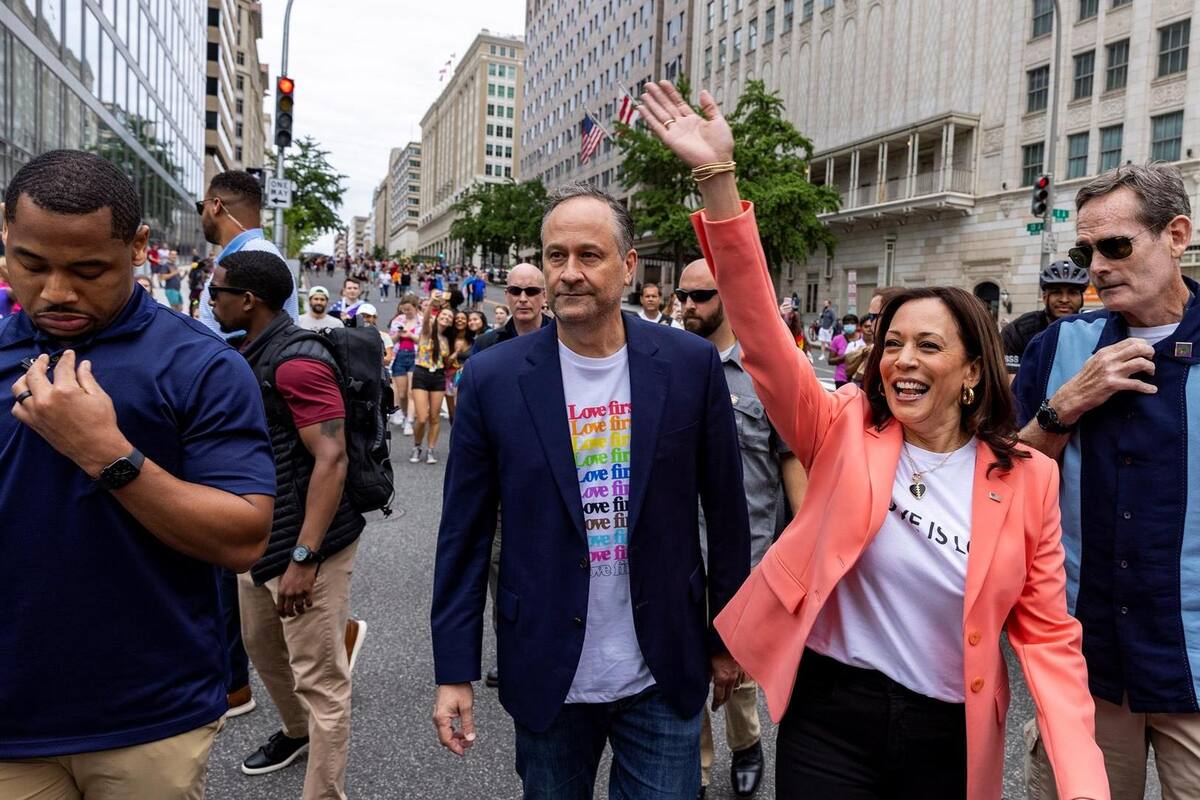 Kamala Harris se suma a marcha LGBT con mensaje "amor es amor"