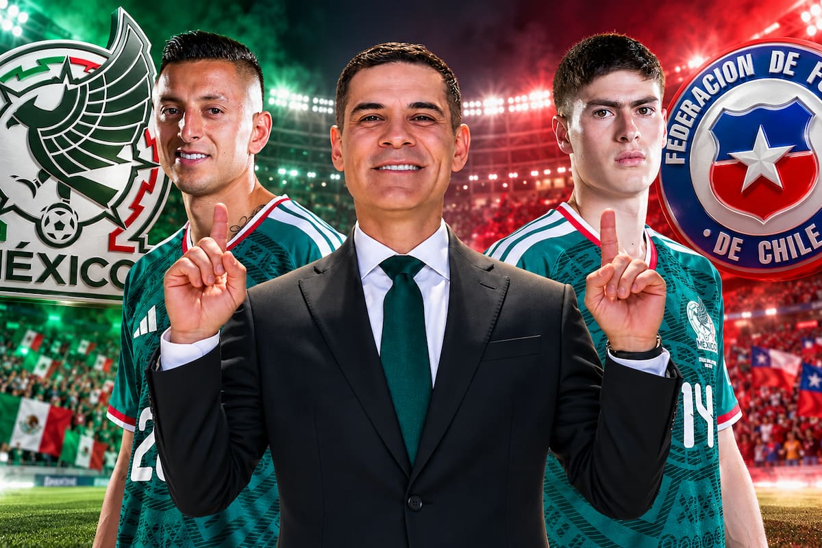 México vs Chile EN VIVO: Sigue al Tri en busca de su primera victoria con Rafael Márquez