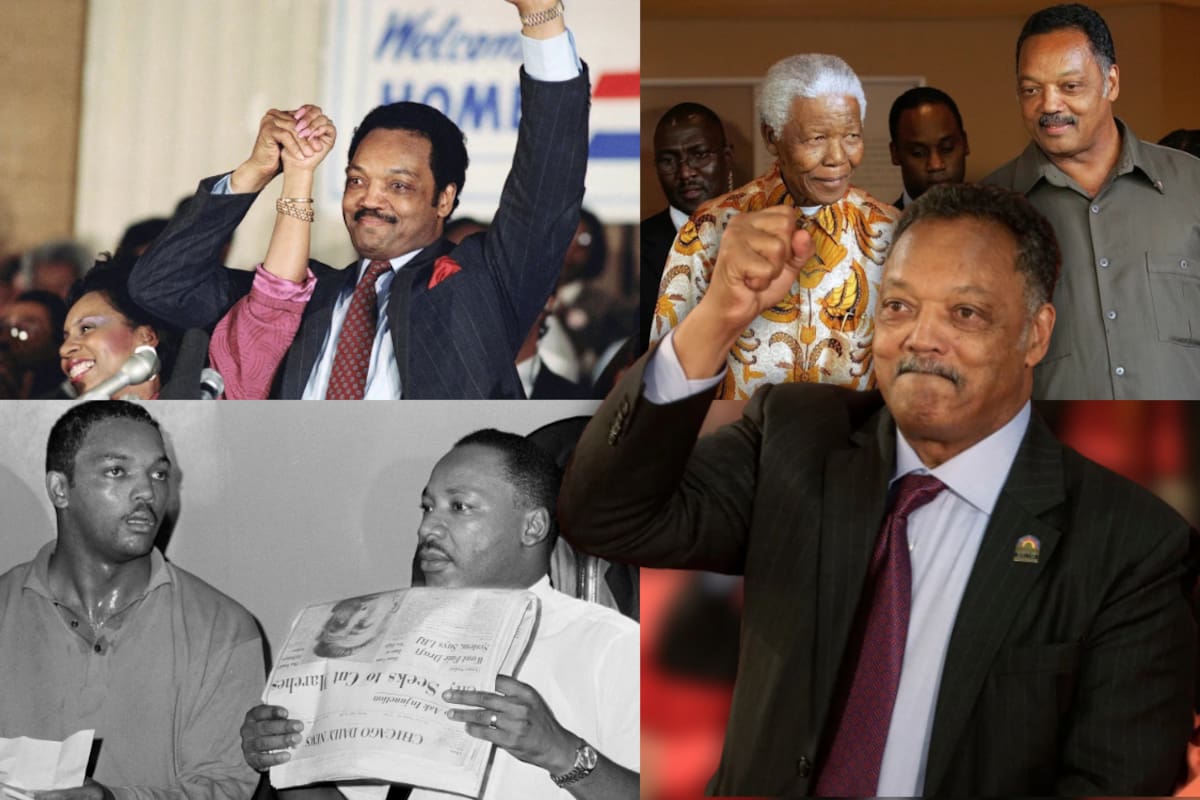 ¿Quién fue Jesse Jackson, el activista que marcó seis décadas de lucha en Estados Unidos?