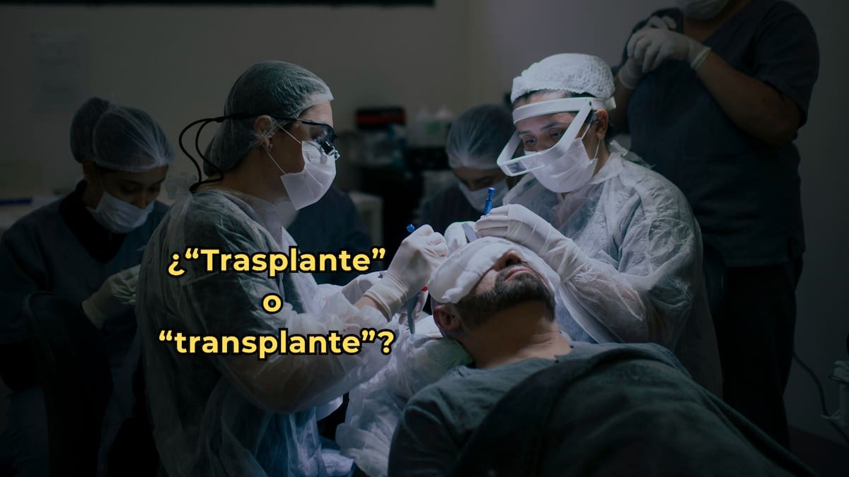 ¿Se dice “trasplante” o “transplante”? La RAE aclaró cuál es la forma correcta y definitiva de usar estos prefijos