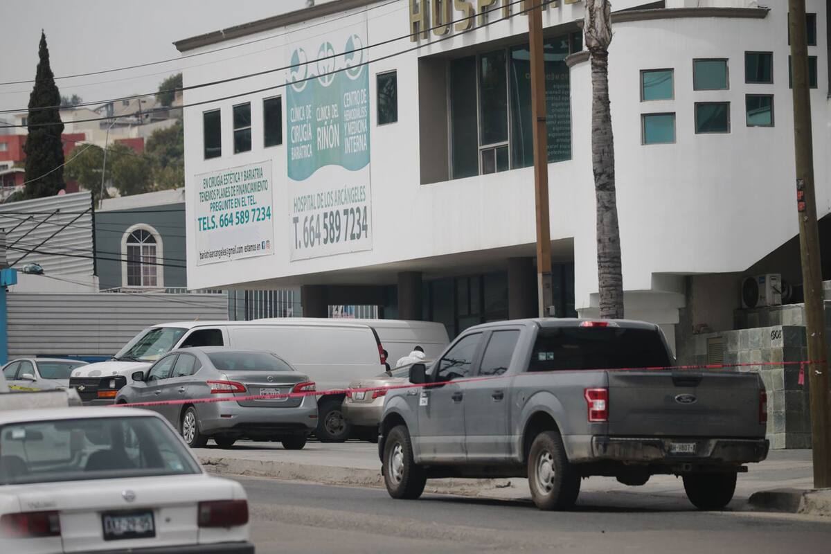 Los hechos ocurrieron alrededor de las 10:00 horas al exterior del hospital.