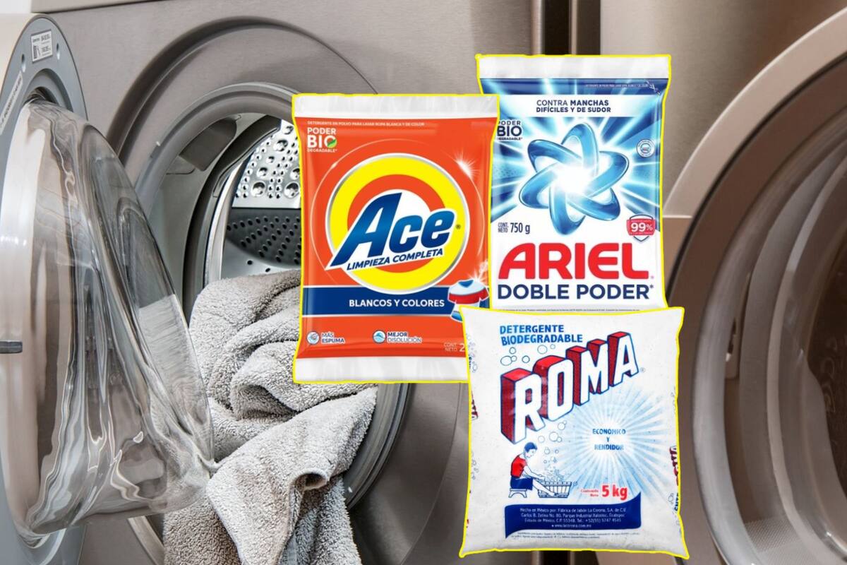 Este es el mejor detergente del mercado, según Profeco