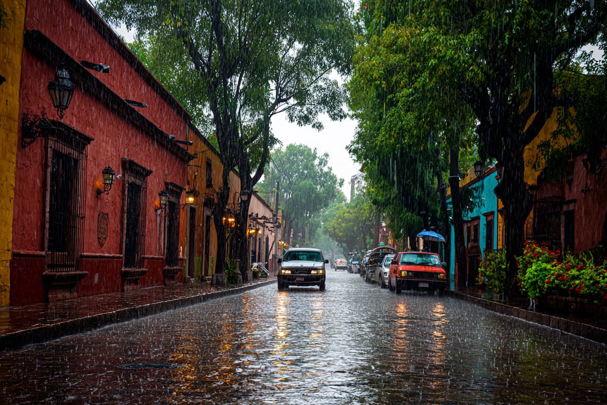Fuertes lluvia para mañana lunes y martes en estas ciudades