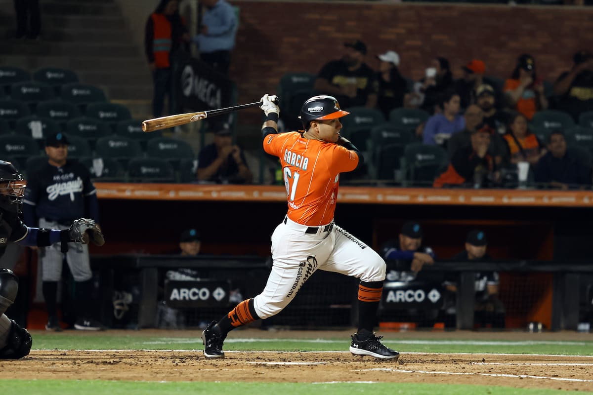 Lideran Reivaj García triunfo de Naranjeros sobre Yaquis