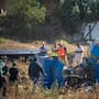 Aparatoso accidente en carretera Escénica Rosarito-Ensenada deja una persona sin vida