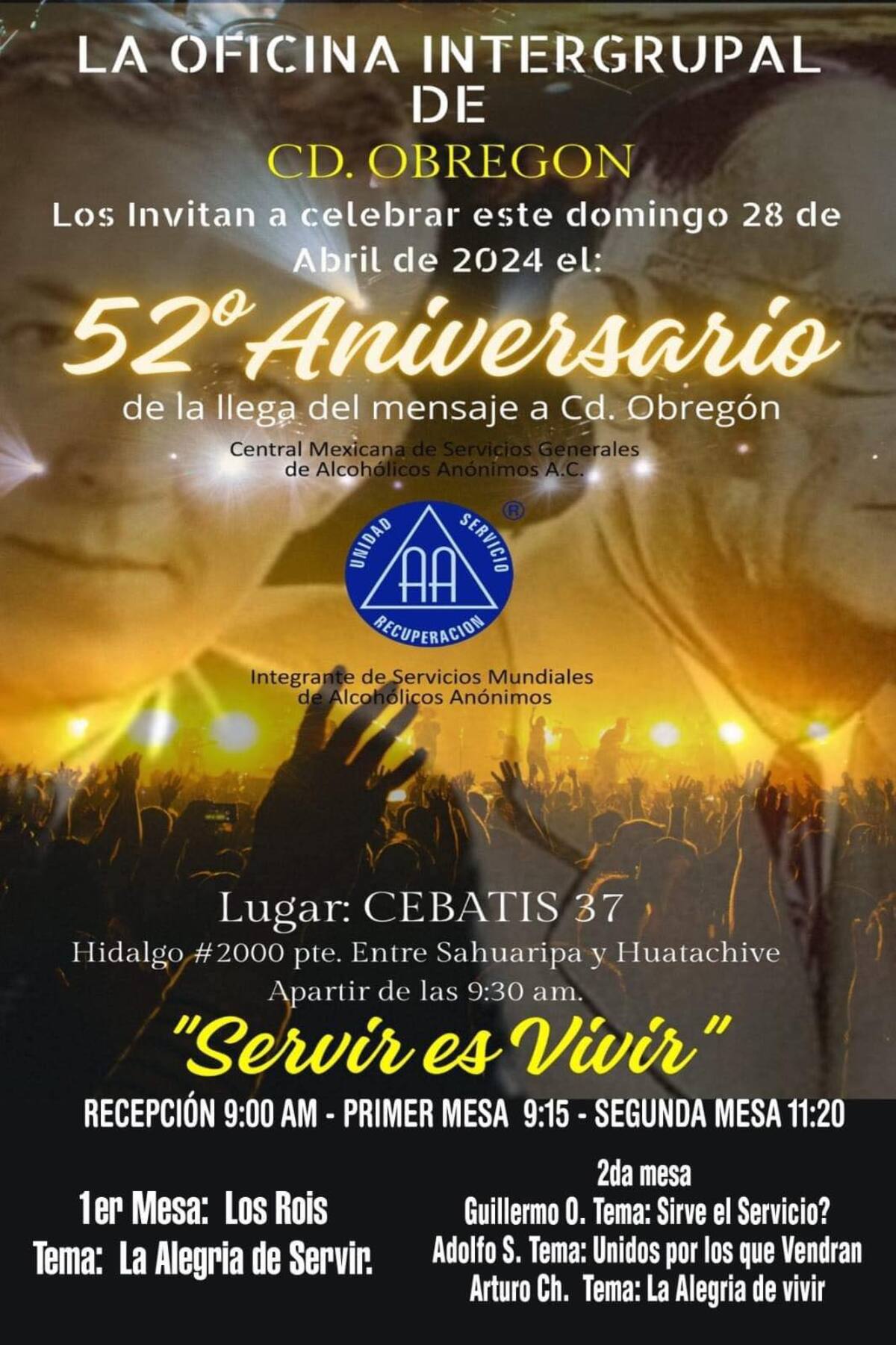 Celebrarán aniversario.
