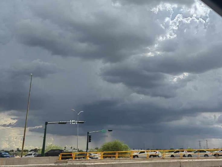 ¡Alisten paraguas! Hoy podrían presentarse lluvias aisladas en Hermosillo durante la tarde-noche