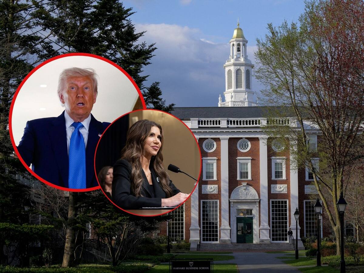 Harvard gana primer round: juez frena veto de Trump a estudiantes extranjeros. | Crédito: REUTERS