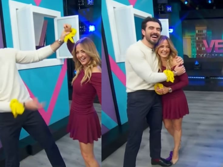 “Ella ya ganó” Andrea Legarreta y Luis Carlos Origel desatan rumores de romance tras gestos en “Hoy”