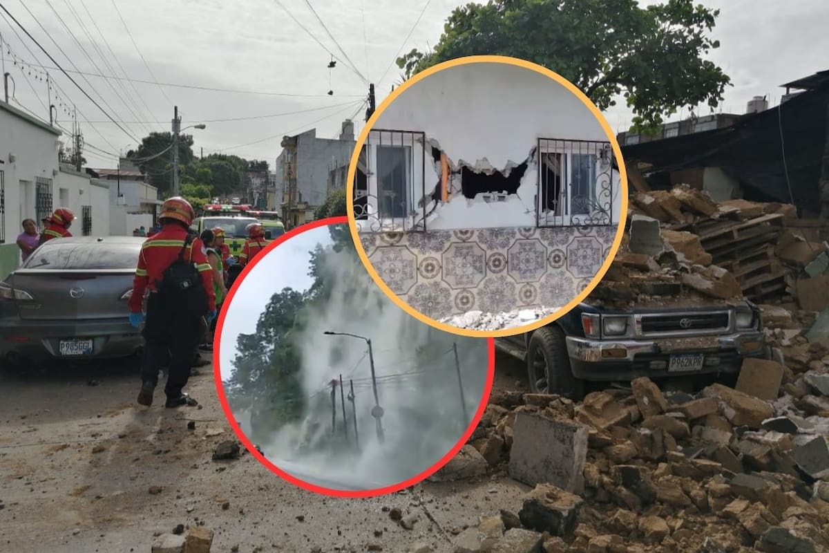 Cadena de sismos causa daños materiales y deslizamientos en Guatemala