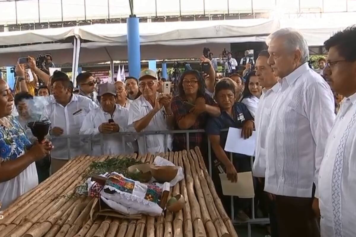 "Si la gente de Yucatán no quiere Tren Maya, no se construirá": AMLO