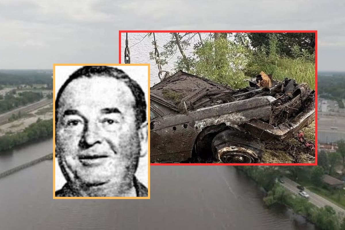 Pescadores encuentran auto sumergido en el río Misisipi que podría estar relacionado con la desaparición de Roy Benn en 1967