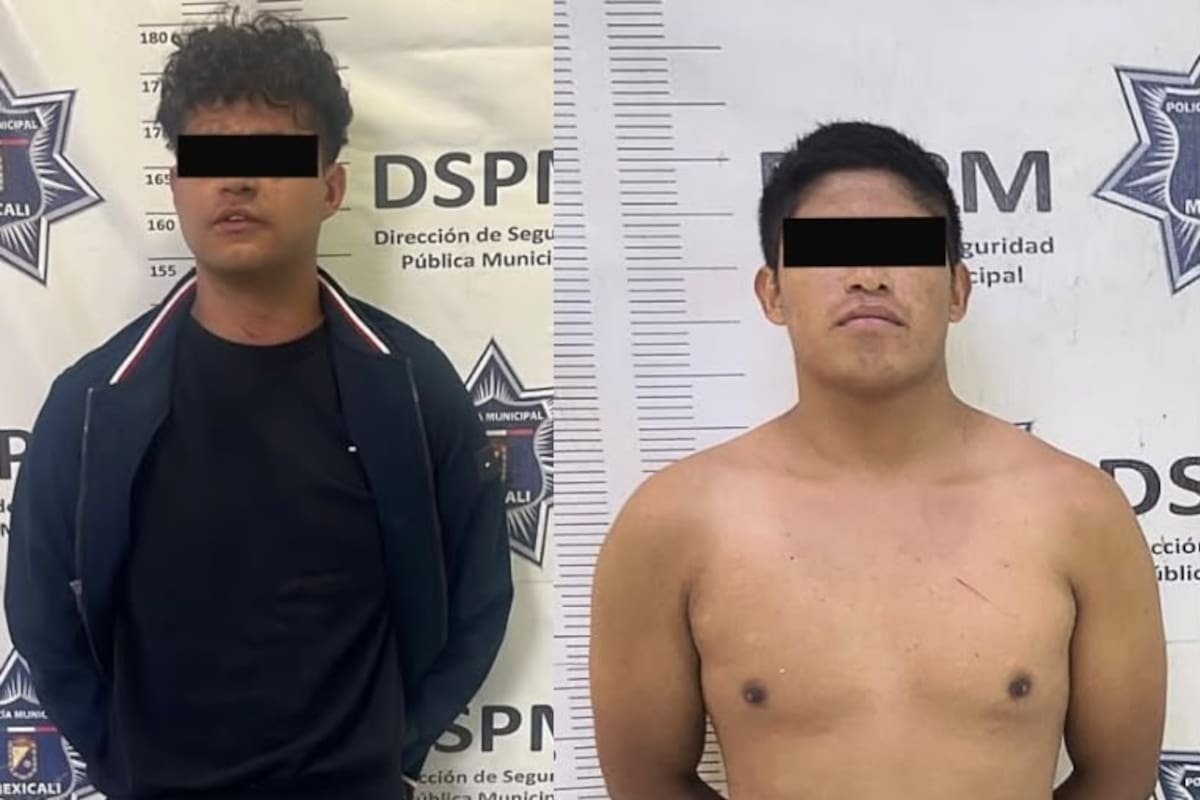 Golpea a su pareja con un celular y la estrangula; detienen a dos hombres por agresiones contra mujeres en Mexicali