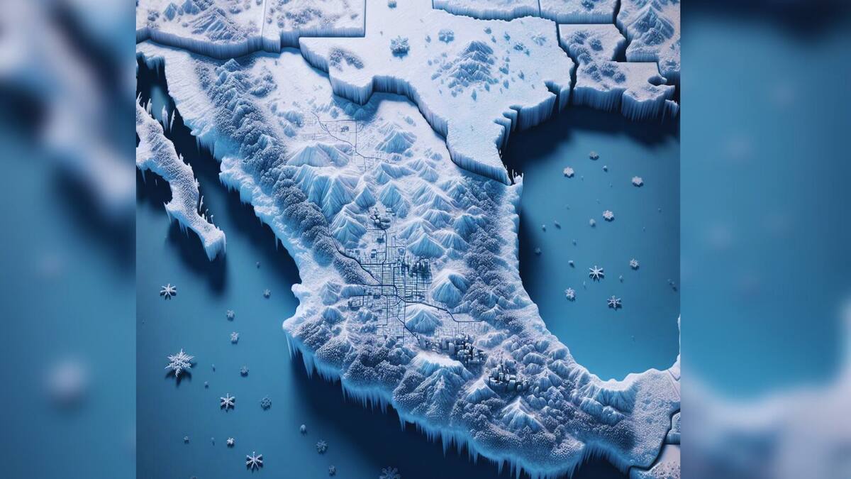 La llegada de un anticiclón provocará heladas de hasta -5 grados en varias zonas montañosas de México
