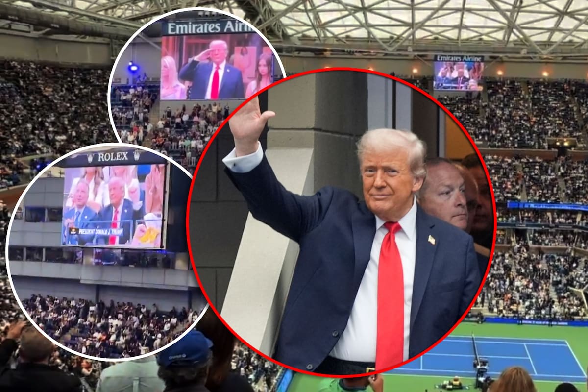 Trump fue ABUCHEADO por asistentes del US Open durante el himno nacional (VIDEOS); estaciones recibieron órdenes de censurar protestas