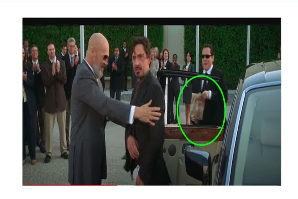 ¿Cuál es el significado de la escena de la hamburguesa en ‘Iron Man’?