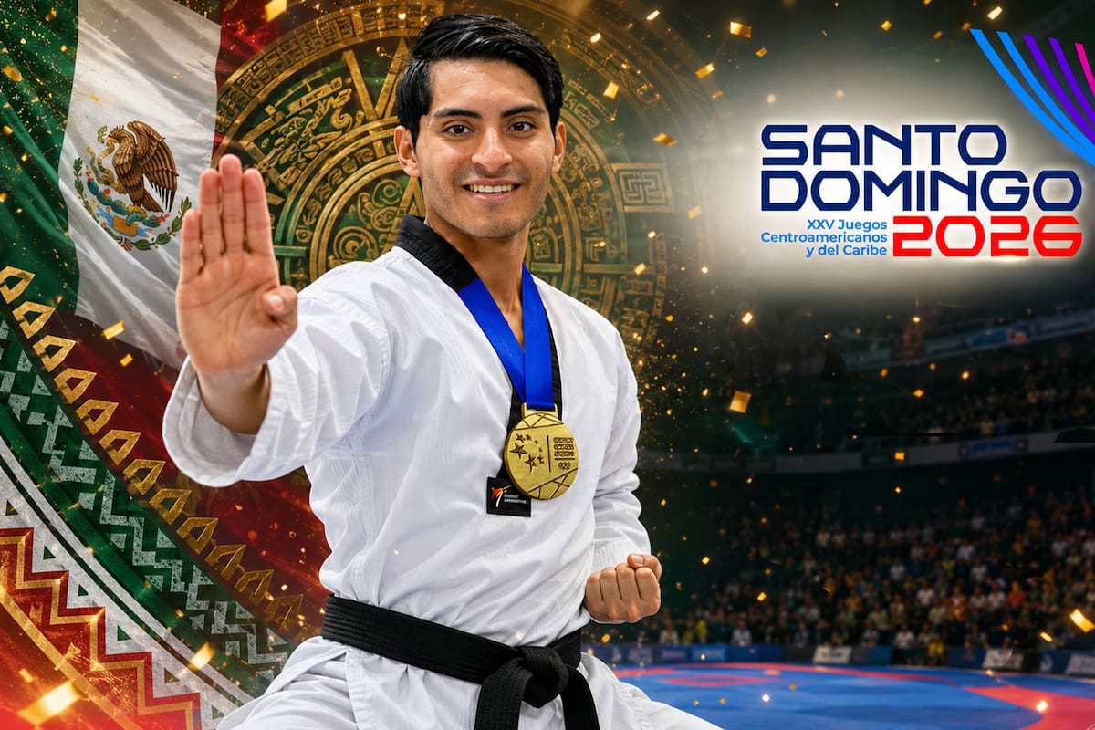 William Arroyo repite como campeón centroamericano y gana oro para México en taekwondo poomsae