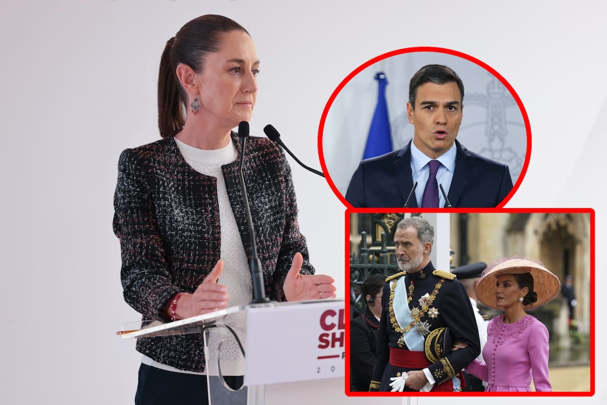 Pedro Sánchez califica de “inaceptable” la postura de Claudia Sheinbaum sobre Felipe VI