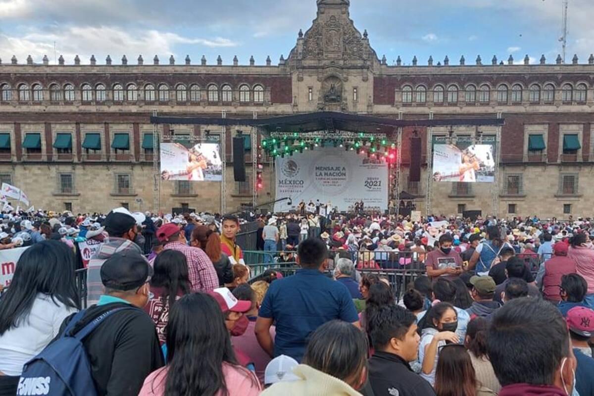 Así fue el AMLOFest con un Zócalo lleno