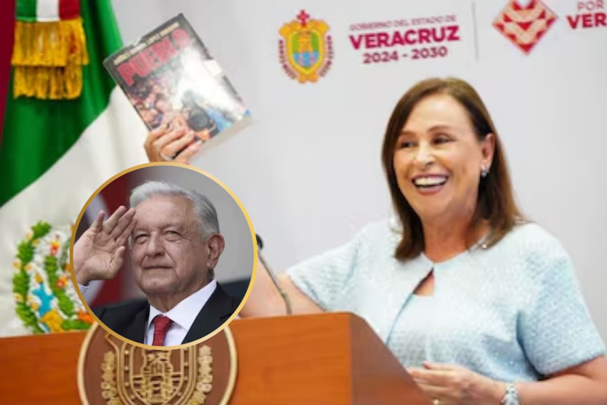 Rocío Nahle regala el nuevo libro de AMLO en Veracruz y destaca la dedicatoria a Claudia Sheinbaum como parte de la Cuarta Transformación