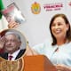 Rocío Nahle regala libro de AMLO en Veracruz