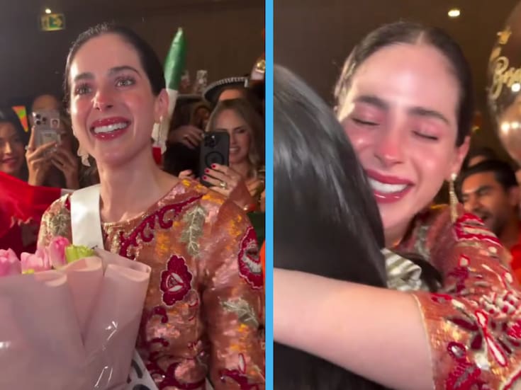 Fátima Bosch se conmueve hasta las lágrimas cuando le cantan “Cielito Lindo” rumbo a la final de Miss Universe 2025