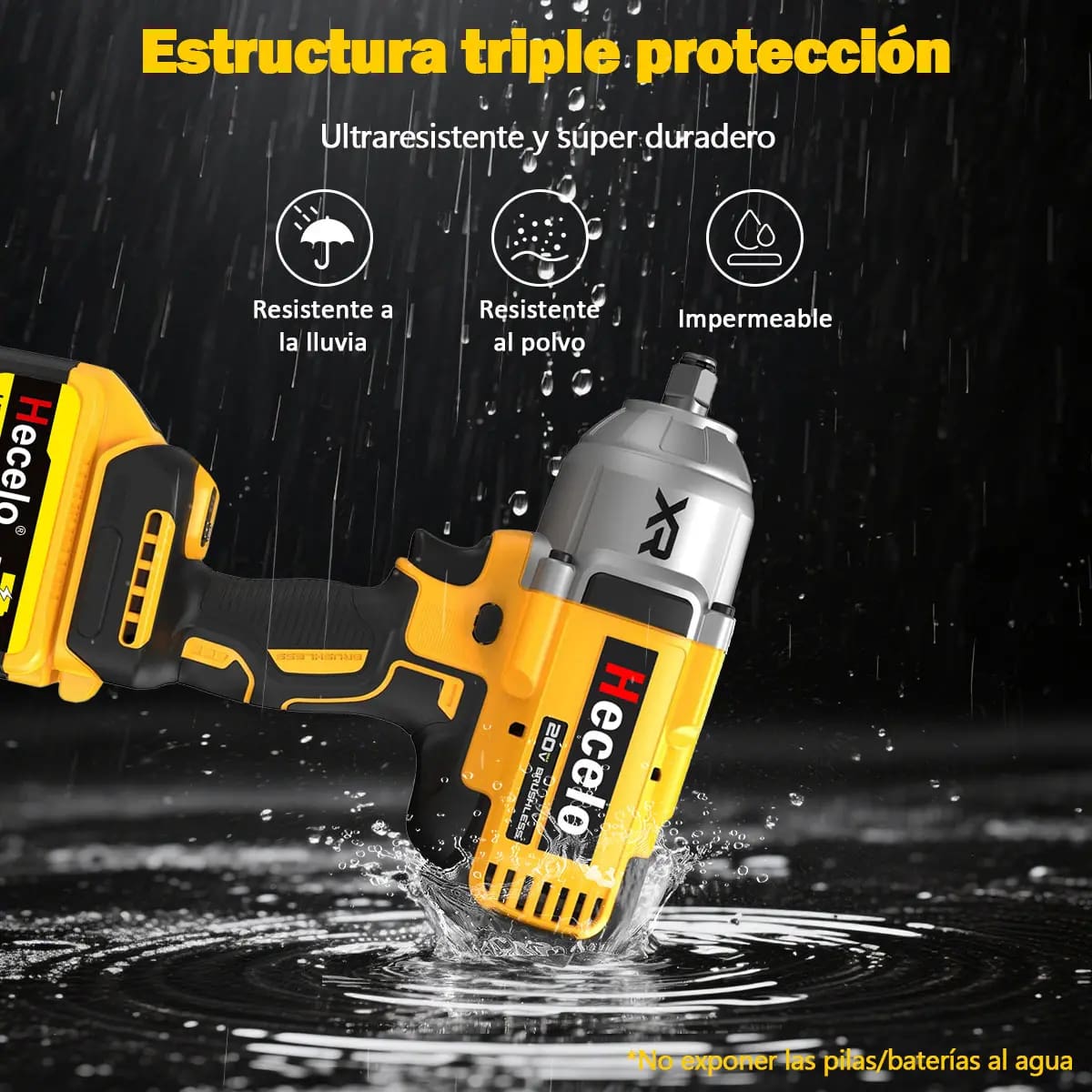 La compra incluye dos baterías de ion de litio de alta capacidad con indicador de energía y cargador rápido. | Foto: Mercado Libre
