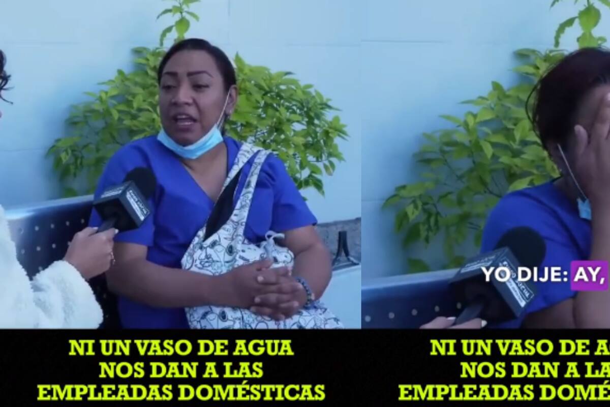VIRAL | Trabajadora del hogar comparte testimonio de maltratos: ¡la regañaban hasta por tomar agua!
