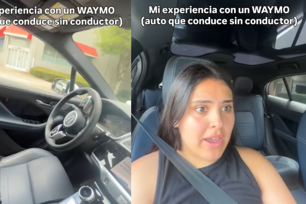 “Son autos de EU desarrollados para operar sin piloto”: Joven graba su experiencia viajando en un Waymo y asegura que estaba aterrada