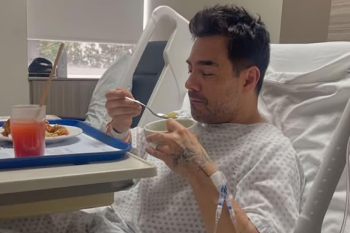 Omar Chaparro es hospitalizado tras lesión en pleno rodaje; este es su estado de salud