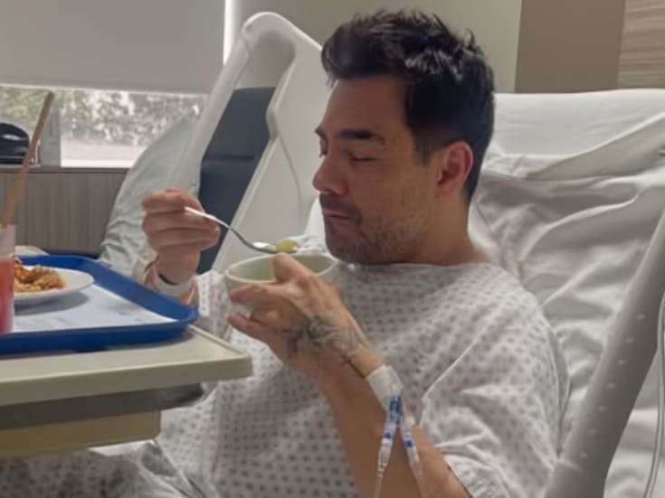 Omar Chaparro es hospitalizado tras lesión en pleno rodaje; este es su estado de salud