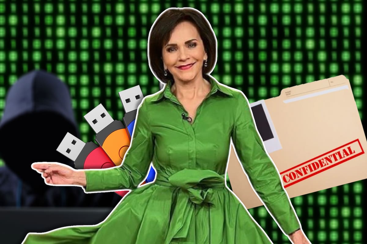 Aseguran que Pati Chapoy fue víctima de robo de información confidencial, que podría comprometerla a nivel legal